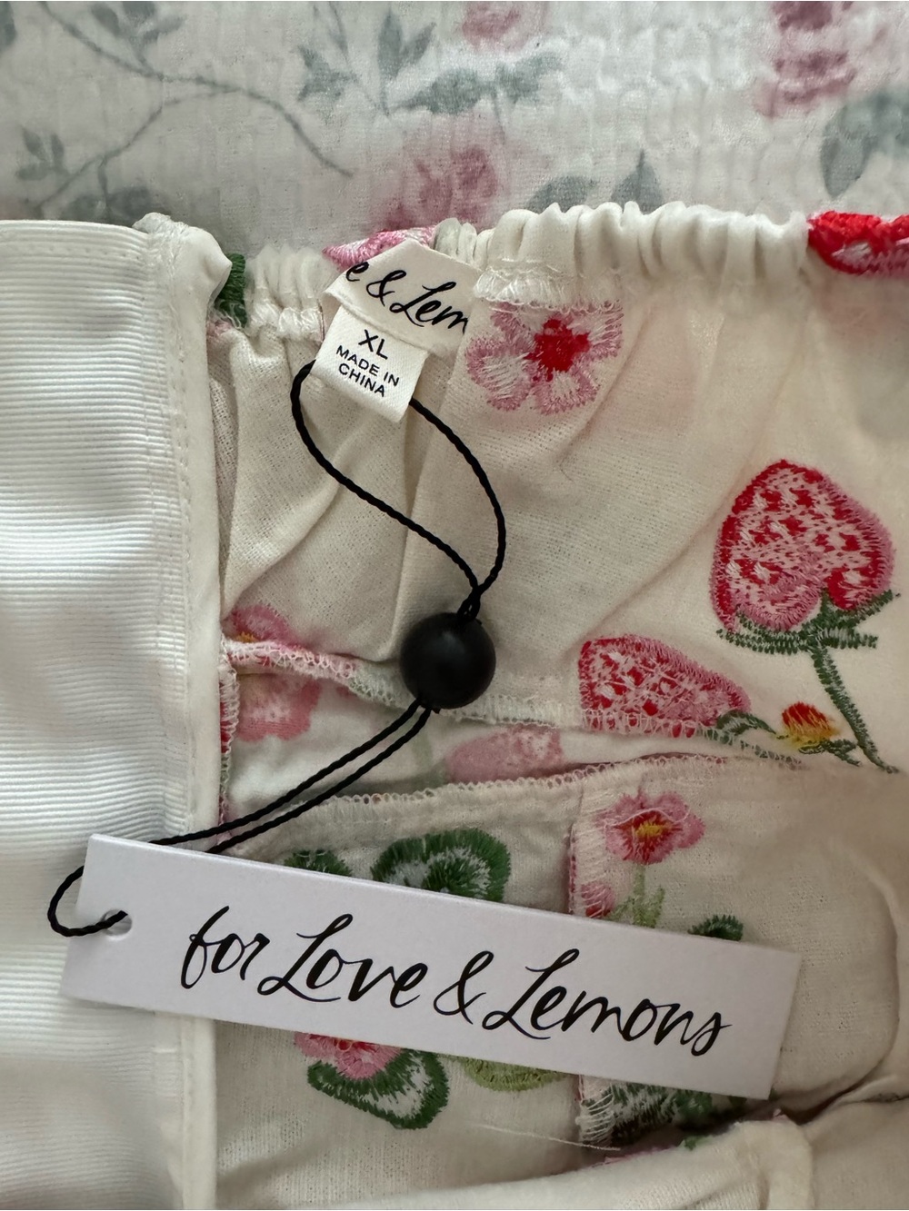 SOLD - For Love and Lemons Jaclyn Midi Bodysuit Dress / Ivory - Picture 8 of 15